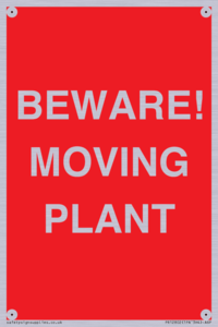 BEWARE! MOVING PLANT